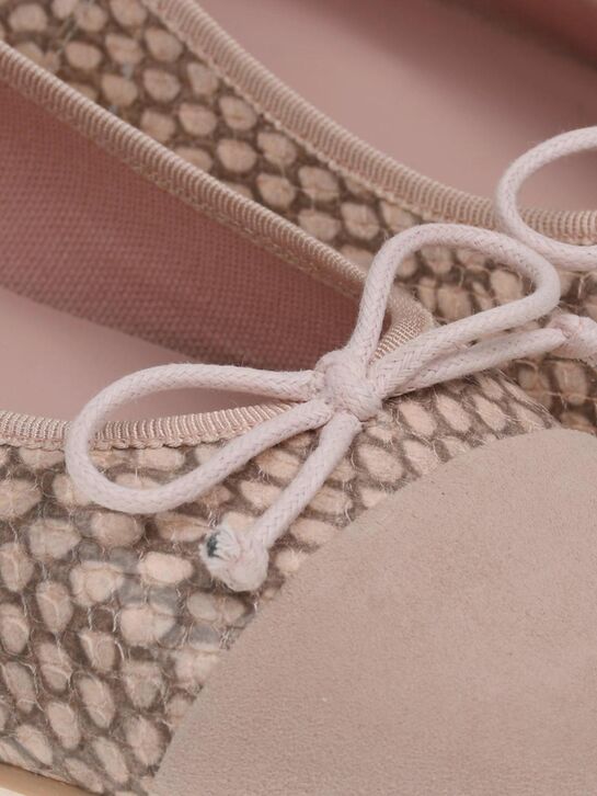 Замшевые балетки с тонким бантом Pretty Ballerinas , арт.  | Фото 6