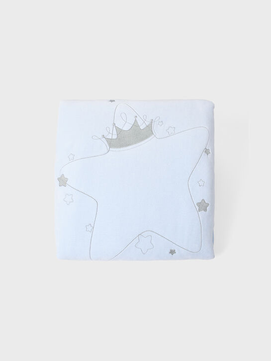 Голубое одеяло со звездой Jan&Sofie , арт.  | Фото 1