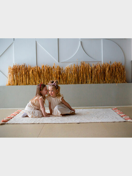 Хлопковый ковер Colorful White Pink 120x180 см Lillaland , арт.  | Фото 3