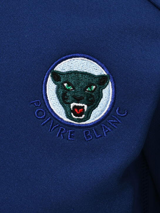 Флисовая кофта с вышивкой, синяя Poivre Blanc , арт.  | Фото 3