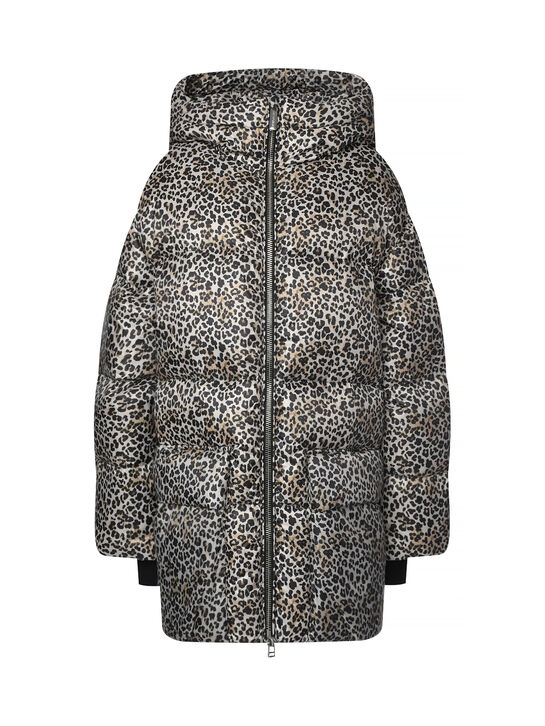 Куртка с накладными карманами, леопардовая Freedomday , арт.  | Фото 1