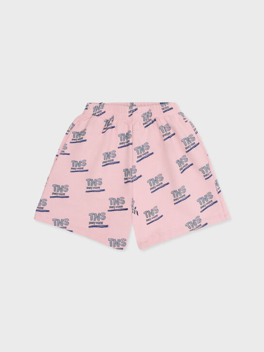 Шорты розовые с лого The New Society , арт.  | Фото 1