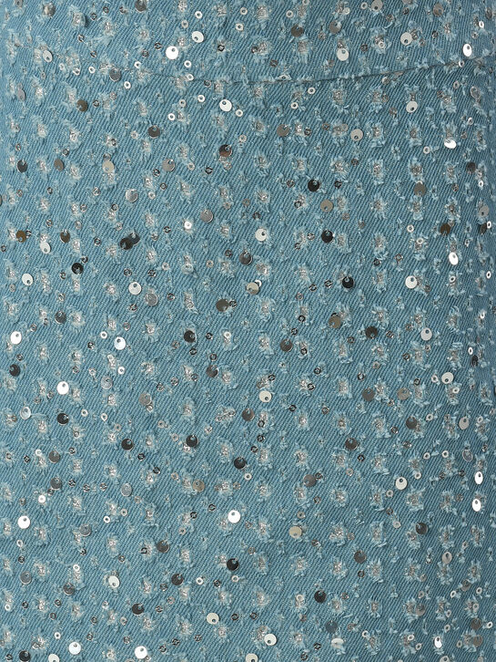 Комплект: пиджак и юбка, голубой с пайетками Eirene , арт.  | Фото 9