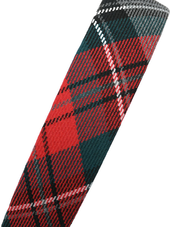 Ободок в серо-красную клетку Eirene , арт.  | Фото 2