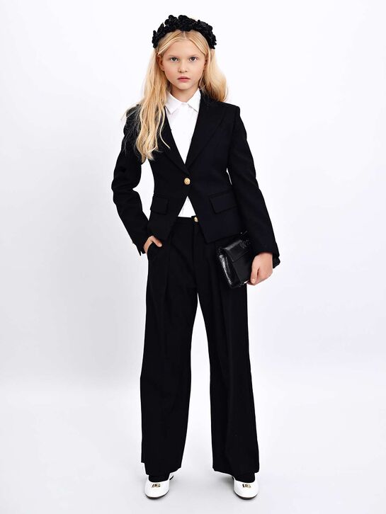 Пиджак приталенный, черный Balmain , арт.  | Фото 2