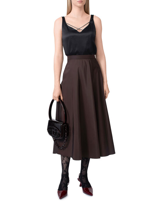 Юбка миди, коричневая Dorothee Schumacher , арт.  | Фото 2