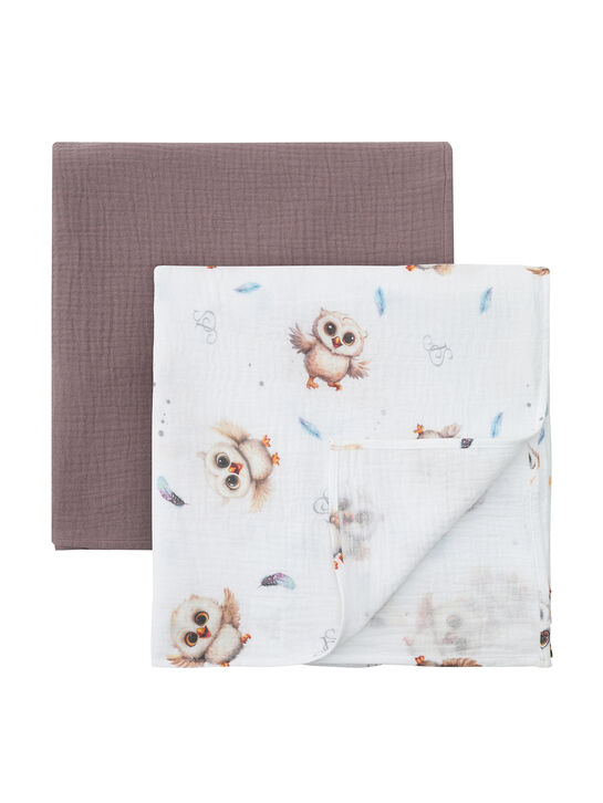 Комплект пелёнок, 2 шт, 120x120 см Jan&Sofie , арт.  | Фото 1