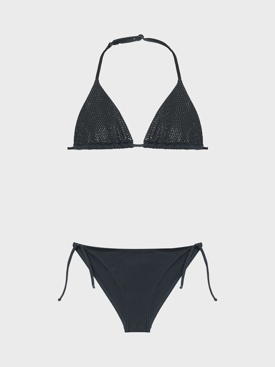 Купальник со стразами, черный Saint Barth , арт.  | Фото 1