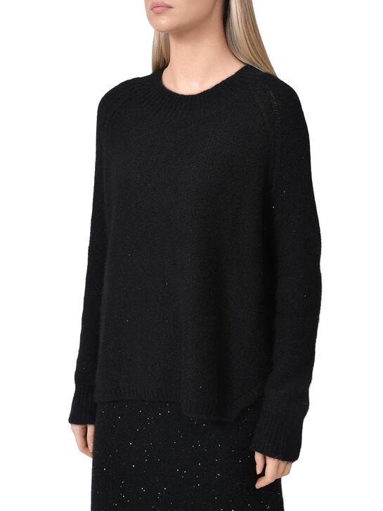 Джемпер из кашемира и шелка с пайетками Lu Ren , арт.  | Фото 3