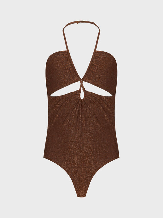 Купальник с люрексом, коричневый Saint Barth , арт.  | Фото 1