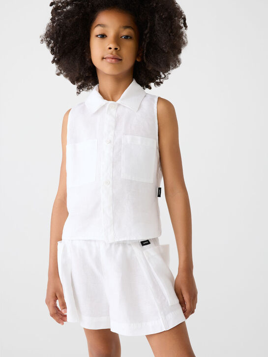 Комплект: рубашка и шорты, белый ASPESI , арт.  | Фото 2