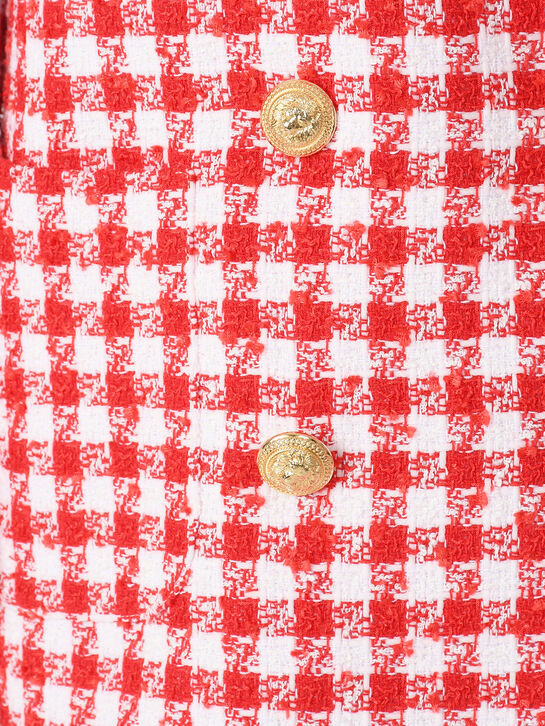 Пиджак двубортный в гусиную лапку Balmain , арт.  | Фото 3