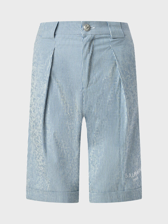 Бермуды в тонкую полоску Balmain , арт.  | Фото 1