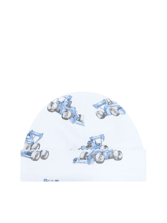 Шапка с принтом &quot;гоночные машины&quot; Lyda Baby , арт.  | Фото 2