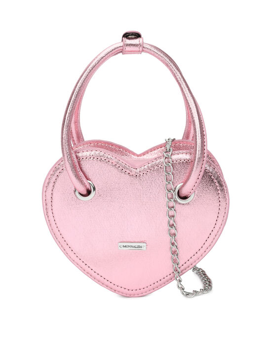 Сумка в форме сердца, розовая Monnalisa , арт.  | Фото 3