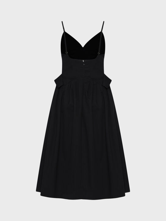 Платье с косетным топом, черное Elisabetta Franchi , арт.  | Фото 2