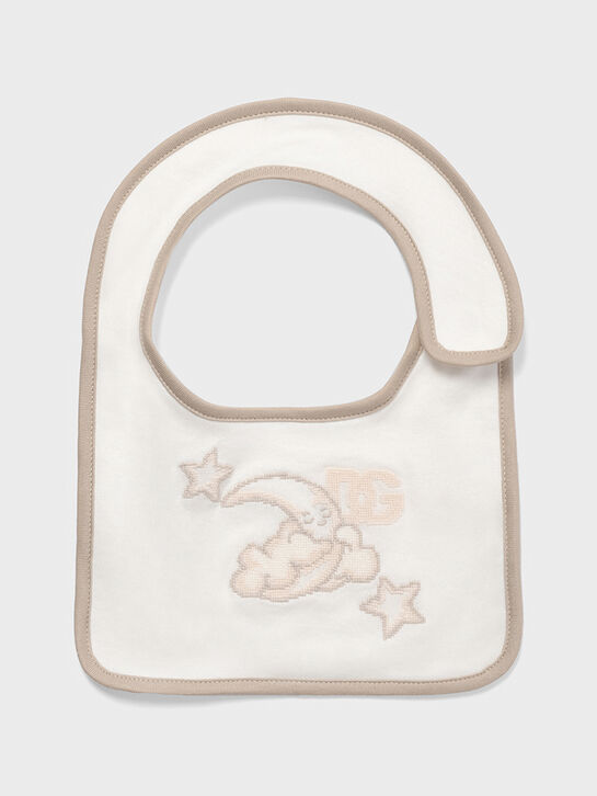 Подарочный набор комбинезон + шапка + слюнявчик, белый Dolce&Gabbana , арт.  | Фото 4