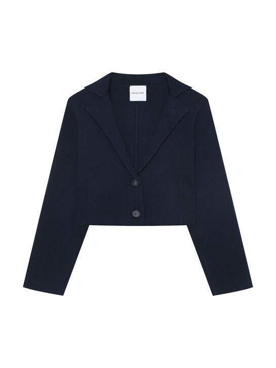 Пиджак укороченный, синий KengLabel , арт.  | Фото 1