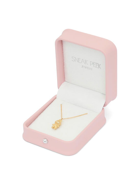 Колье Лабубу, золото 585 Sneak Peek , арт.  | Фото 7