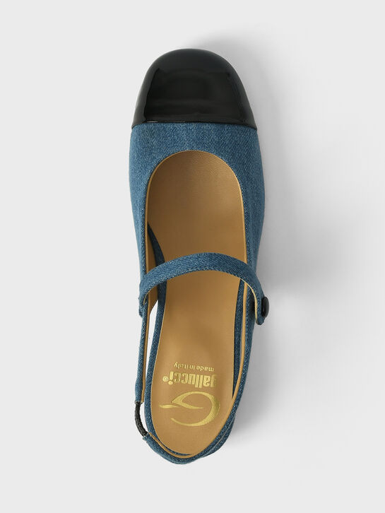 Босоножки джинсовые Gallucci , арт.  | Фото 4
