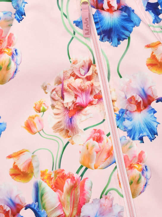 Комбинезон с цветочным принтом, розовый Molo , арт.  | Фото 3