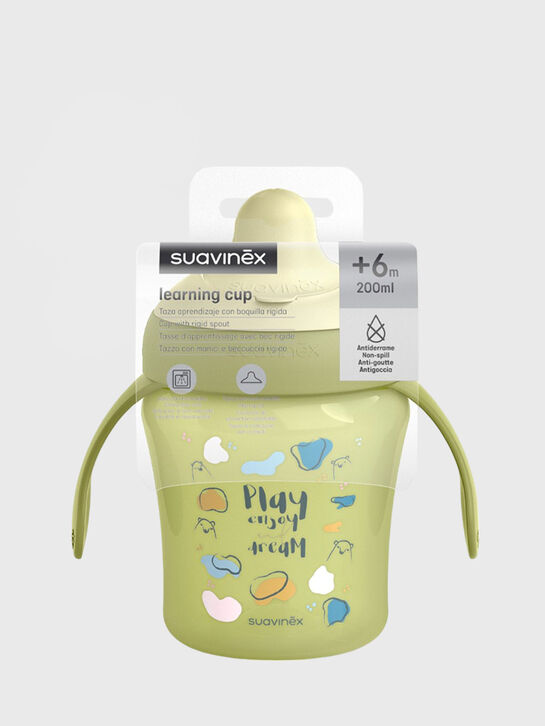 Поильник с ручками и носиком LEARNING CUP, 200 мл, BEARS от 6+ мес Suavinex , арт.  | Фото 3