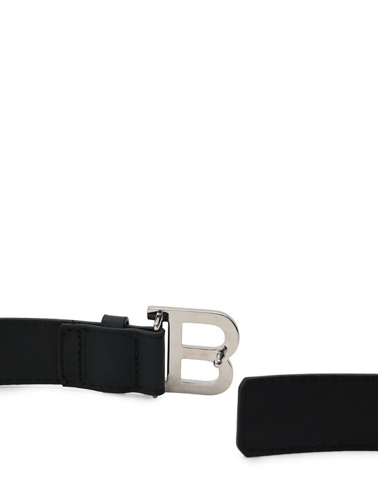 Черный ремень из кожи Balmain , арт.  | Фото 3
