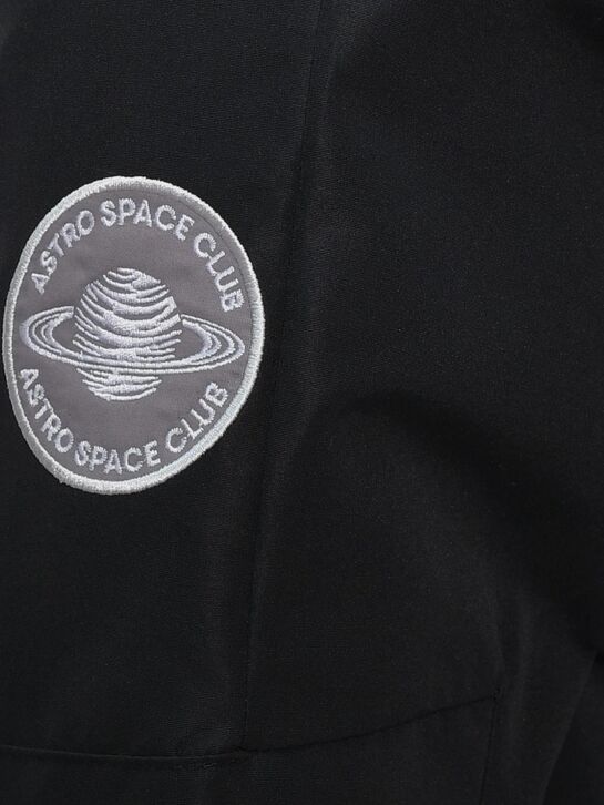 Комбинезон с капюшоном и полосками, черный PinBina , арт.  | Фото 3