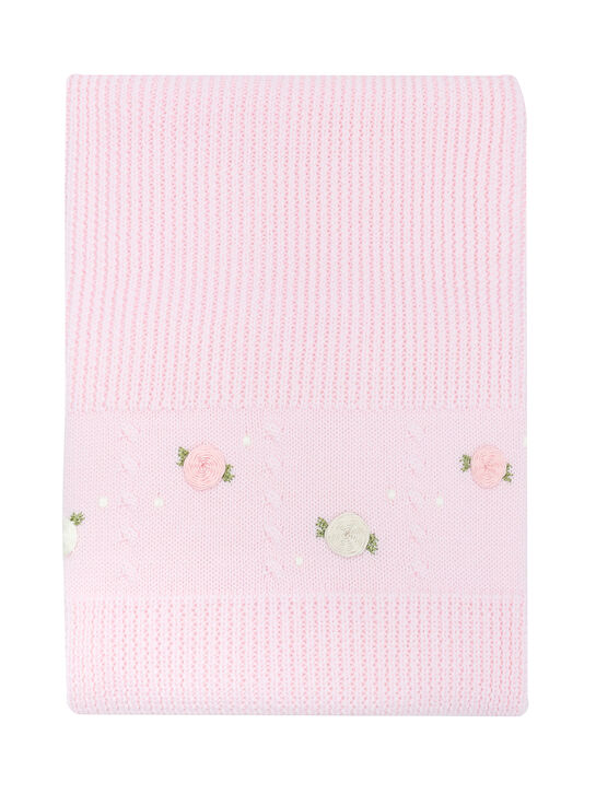 Плед из шерсти, розовый Tomax , арт.  | Фото 4