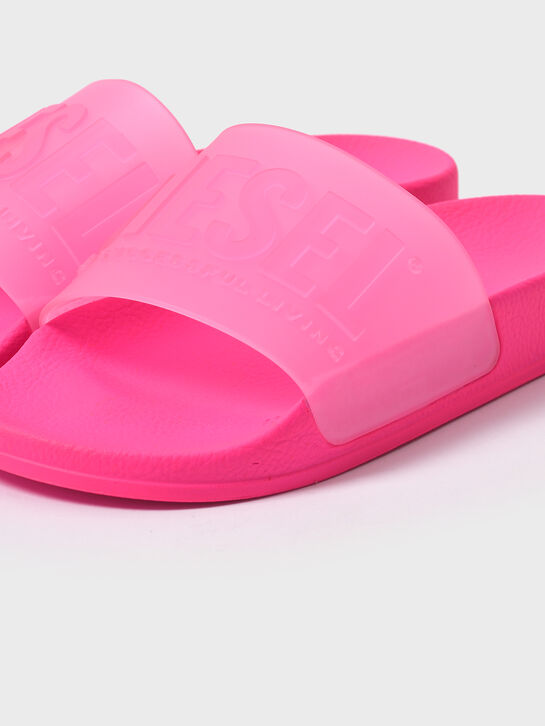 Шлепанцы розового цвета Diesel , арт.  | Фото 7