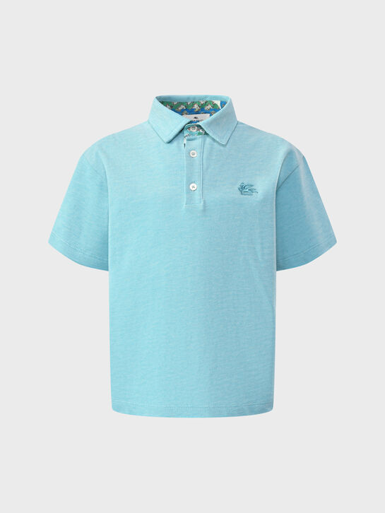 Футболка-поло с лого в тон Etro , арт.  | Фото 1