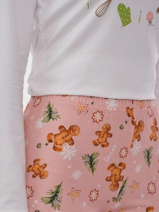 Пижама с принтом &quot;имбирный пряник&quot; Eirene , арт.  | Фото 12