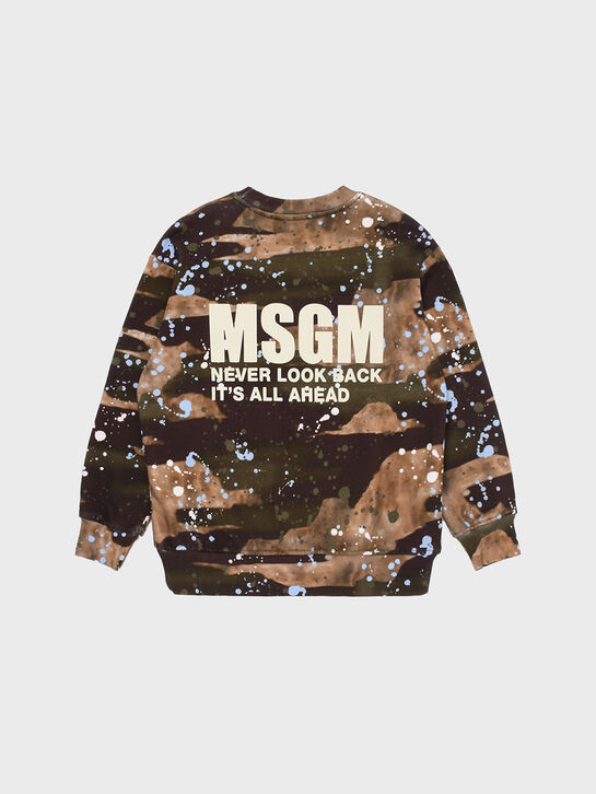Свитшот в стиле military MSGM , арт.  | Фото 2