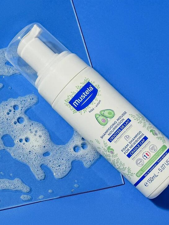 Шампунь-пенка от молочных корочек без отдушки 0+, 150 мл Mustela , арт.  | Фото 5
