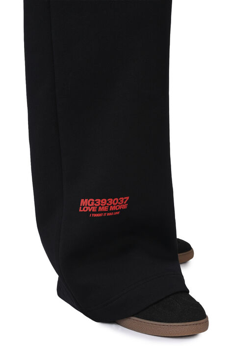 Спортивные брюки с лого, черные MSGM , арт.  | Фото 5