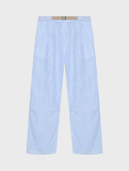 Брюки в полоску, голубые Brunello Cucinelli , арт.  | Фото 1