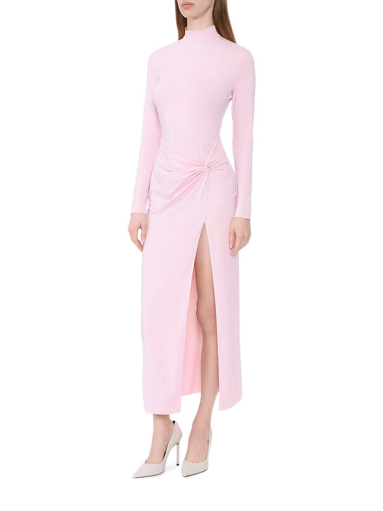 Платье розового цвета с драпировкой Roses & Lace , арт.  | Фото 4