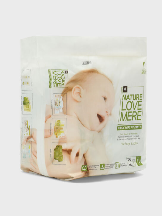 Подгузники-трусики супер мягкие MAGIC Soft XXL от 13 кг, 18 шт NATURE LOVE MERE , арт.  | Фото 2