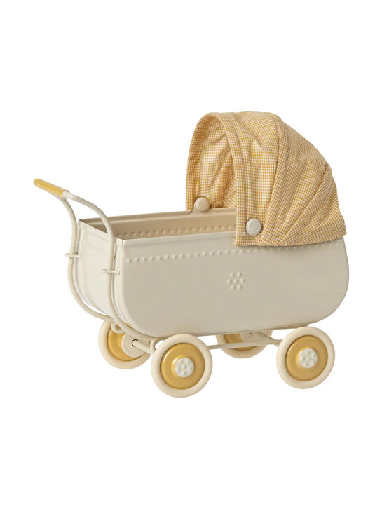 Игрушка Коляска детская, микро, желтая Maileg , арт.  | Фото 1