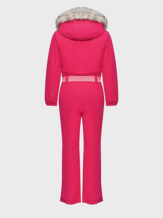 Комбинезон с эко-мехом, малиновый PinBina , арт.  | Фото 2