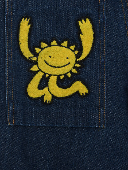 Джинсы с яркими патчами Stella McCartney , арт.  | Фото 3