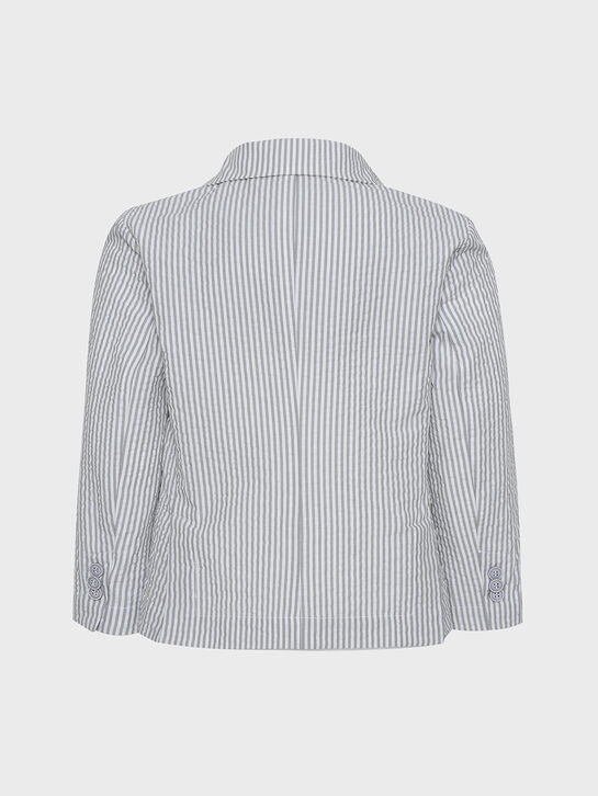 Двубортный пиджак в полоску IL Gufo , арт.  | Фото 2