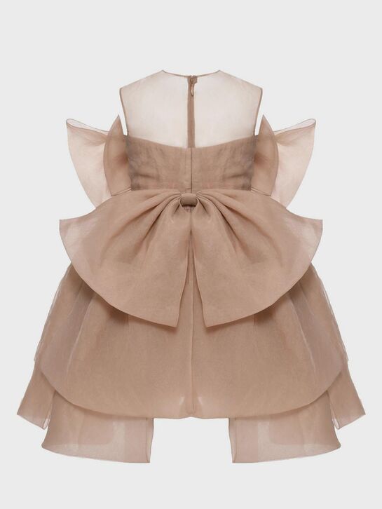 Платье с бантом, бежевое Maison Ava , арт.  | Фото 2