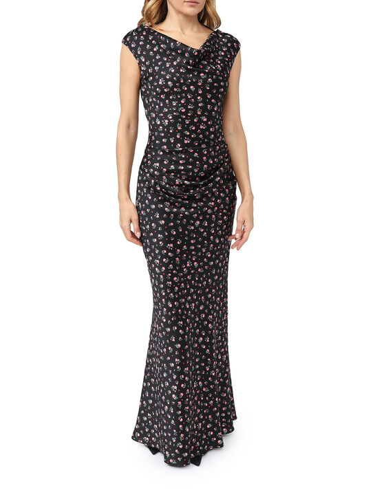 Платье макси с цветочным принтом Roses & Lace , арт.  | Фото 2