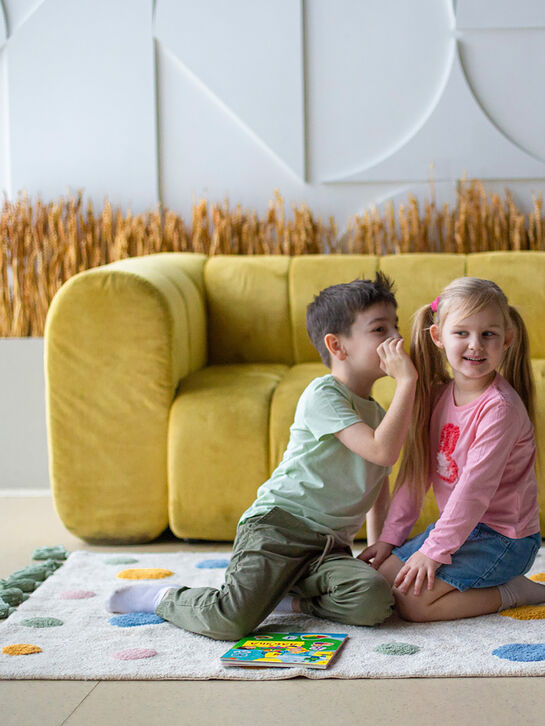 Хлопковый ковер Lovely dots 120х180 см Lillaland , арт.  | Фото 4