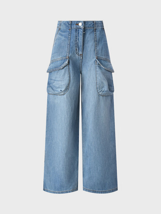 Джинсы с накладными карманами Ermanno Scervino , арт.  | Фото 1