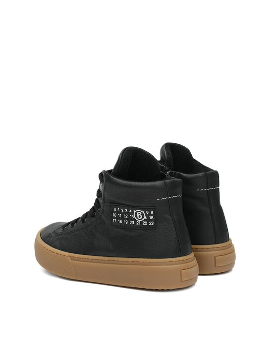 Кеды высокие с флисвой подкладкой MM6 , арт.  | Фото 4