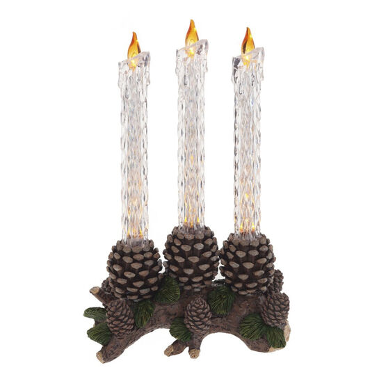 Декор &quot;Свечи&quot; (подсветка, 2хАА), 39 см TIANQIN ARTS AND CRAFTS , арт.  | Фото 1