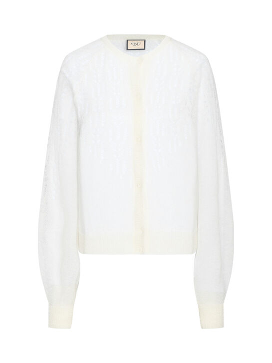 Кардиган ажурный, на пуговицах Shatu , арт.  | Фото 1