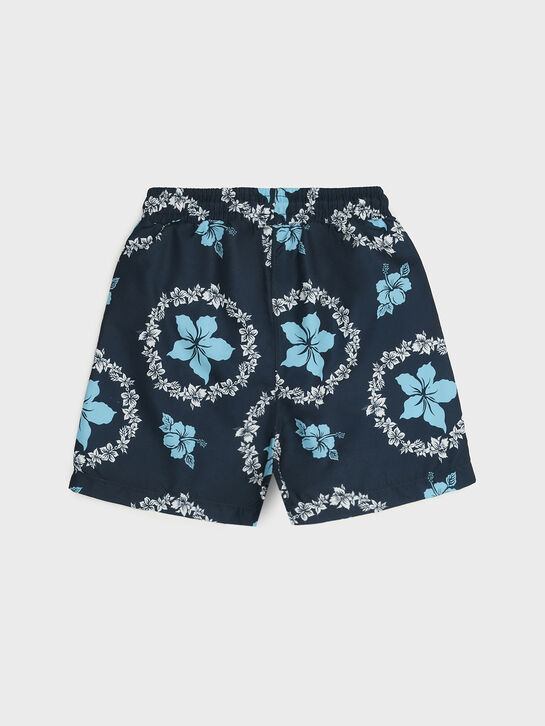 Шорты для купания с принтом &quot;гибискус&quot; The New Society , арт.  | Фото 2